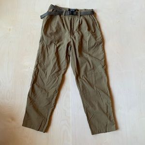 Rail riders khaki adventure hiking pants | size small